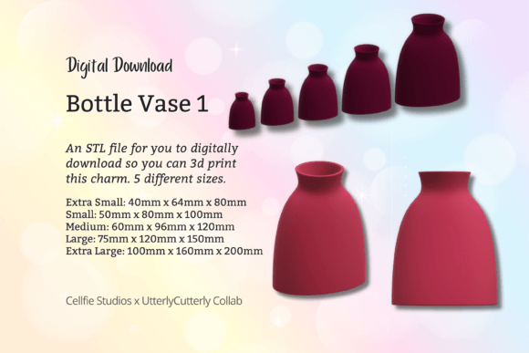 Bottle 1 Vase STL File - Digital Download: A Practical Guide for Creators and Home Printers