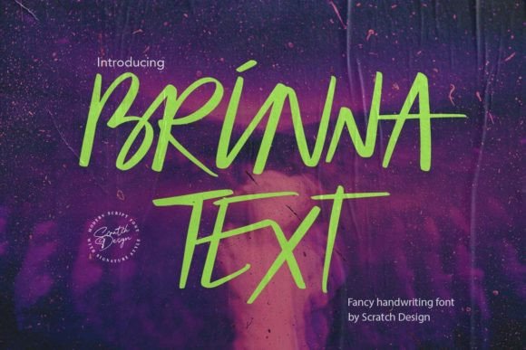 Brinna Text: A Practical Evaluation of an Expressive All-Caps Font