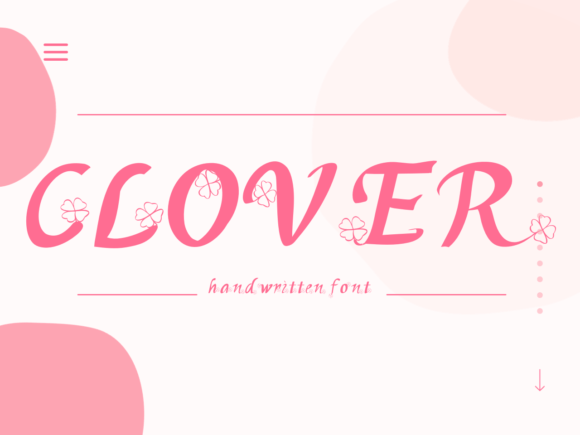 Clover: The Handwritten Font That Brings Warmth to Your Designs