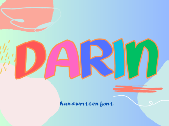Darin: The Handwritten Font That Brings Authenticity to Your Designs
