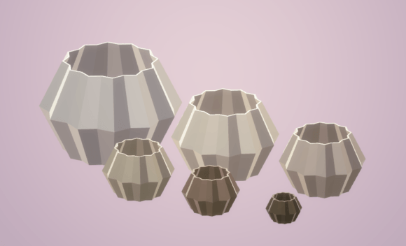 Geometric Planter Pot 1 STL File - Digit: A Versatile 3D Printing Solution
