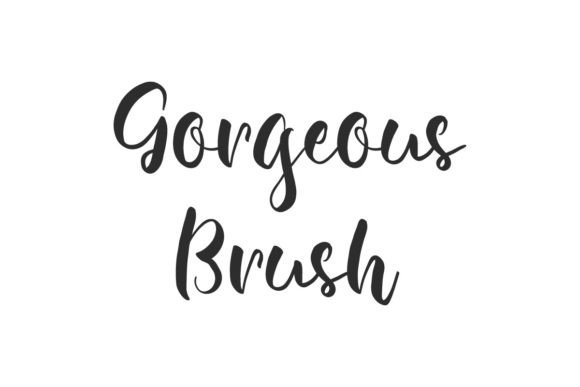Gorgeous Brush: Elevating Brand Identity Through Dynamic Calligraphy