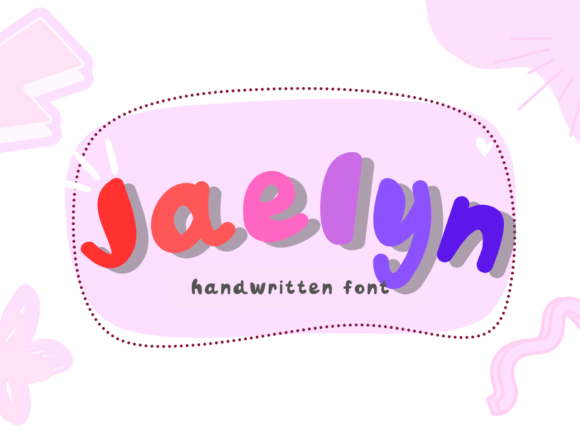 Jaelyn: A Handwritten Font That Brings Personality to Your Designs