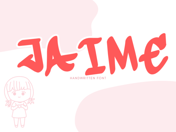 Jaime: Elevating Your Design with Unique Handwritten Character Concepts