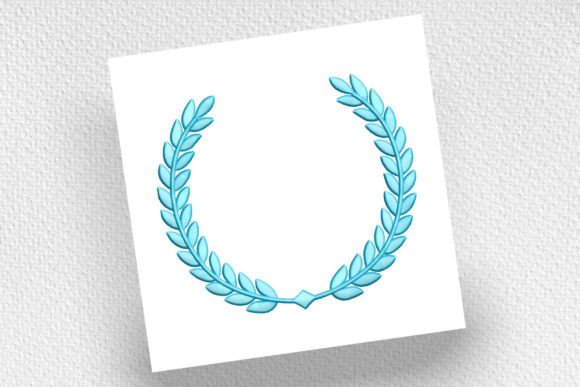 Leaf Wreath: A Timeless Embroidery Design for Modern Creatives