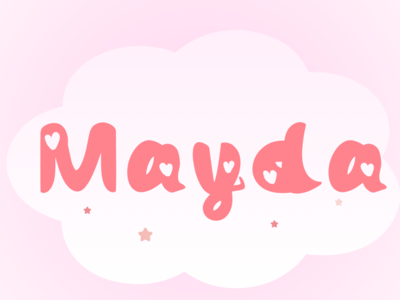 Mayda: Elevating Your Typography Through Handwritten Character Design