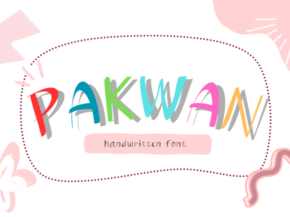 Pakwan: Elevating Typography Through Handwritten Brush Character Design