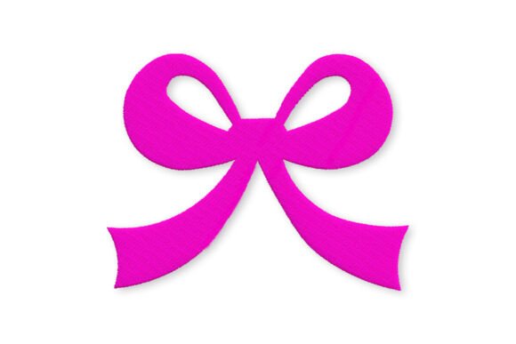 The Versatile Bow Embroidery Design for Every Maker